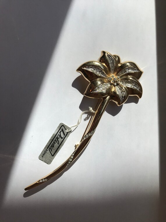 Vintage flower brooch | Cute flower brooch pin