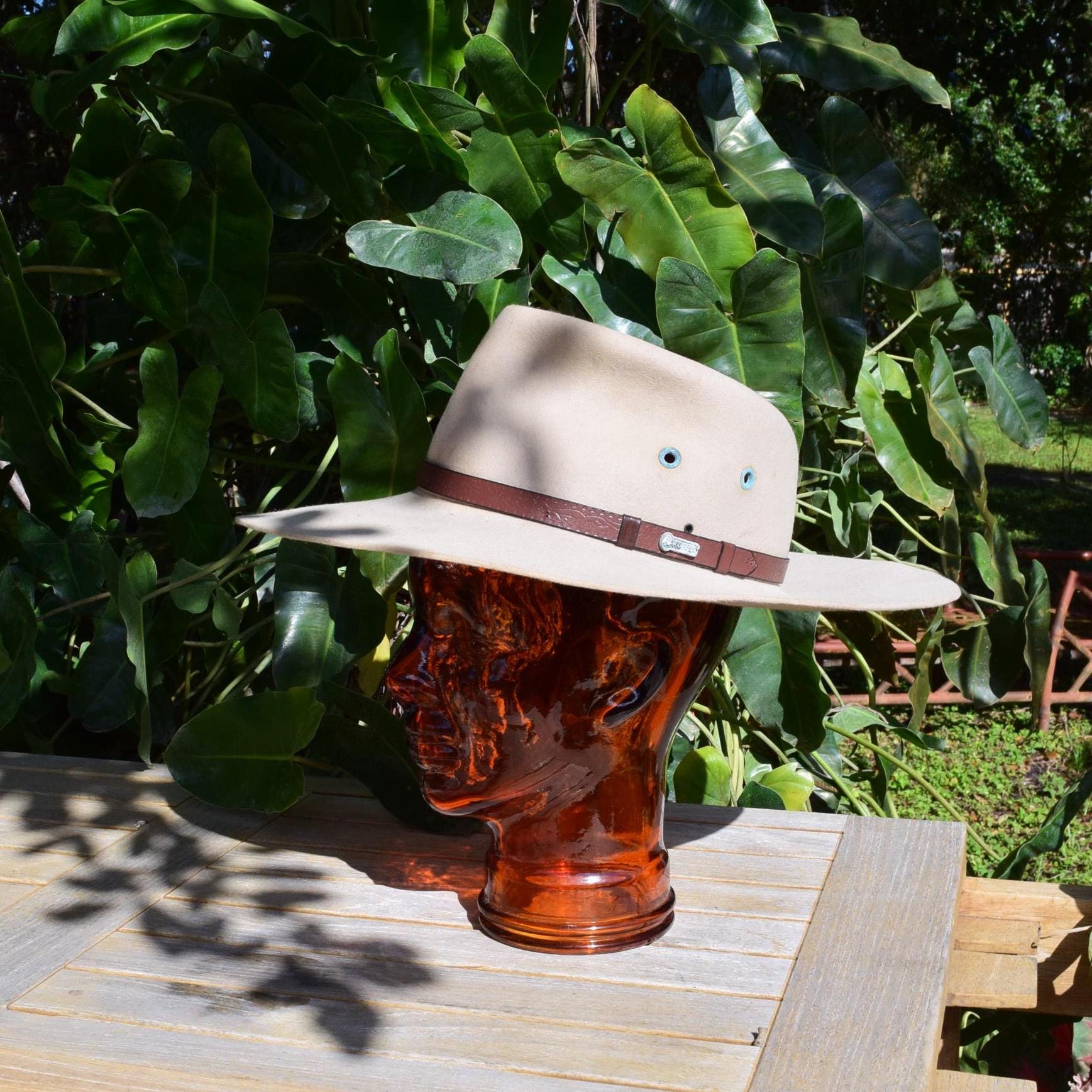 ヴィンテージ　AKUBRA カウボーイハット　オーストラリア　58㎝ オーストラリア製AKUBRA / アク―ブラ ウエスタンハット