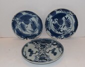 Antique Unmarked Chinoiserie Asian Blue Porcelain Plates Chinese Ming Tianqi Chongzhen Jingdezhen Zhangzhou Kangxi Porcelain SOLD SEPARATELY