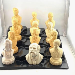 Halbe Famous Music Composers Mini Vinyl Busts Group of 12 Classical Composer Mini Bust Resin Figure 1 by Disney