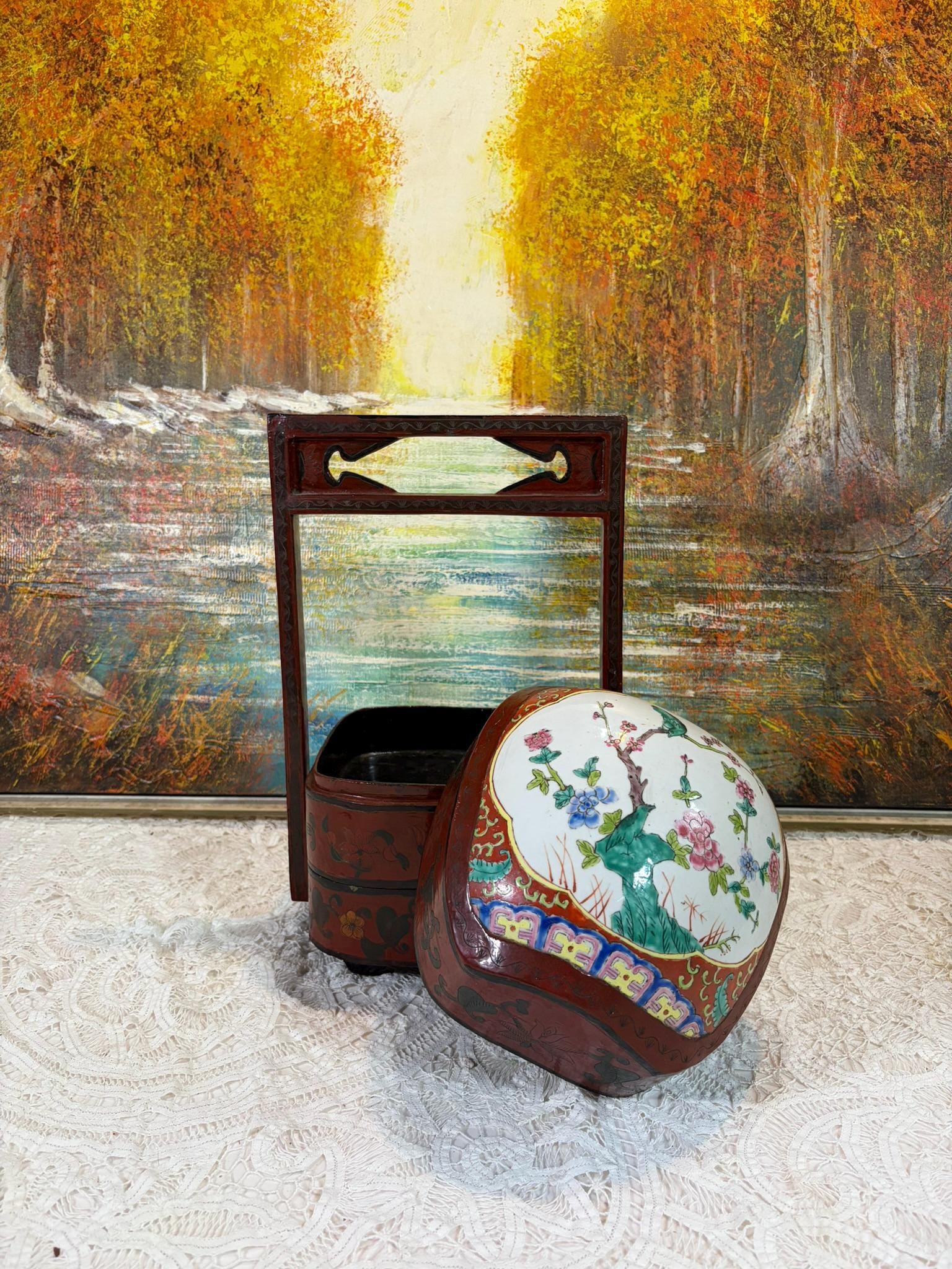 Chinese Stacking Box - Etsy