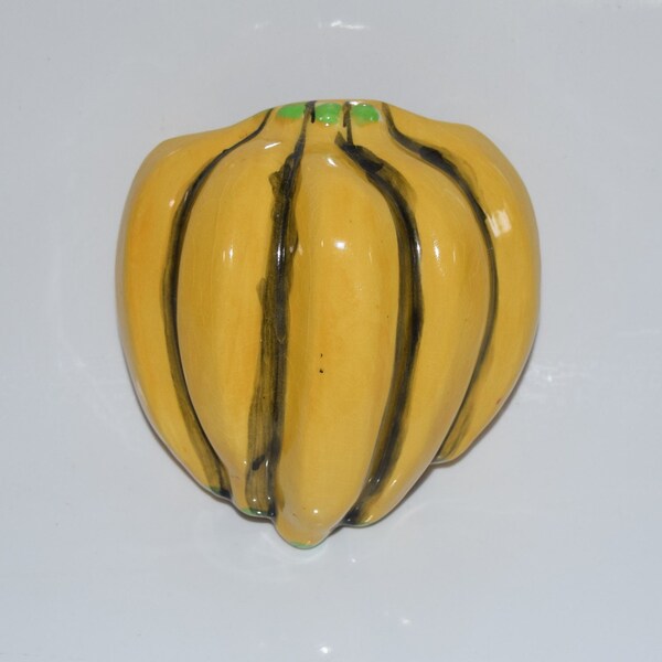 Banana Bunch Wall Pocket Planter Ceramic Vintage Banana Wall Pocket