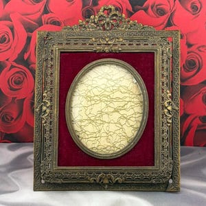 French Bronze Double Picture Frame - Etsy