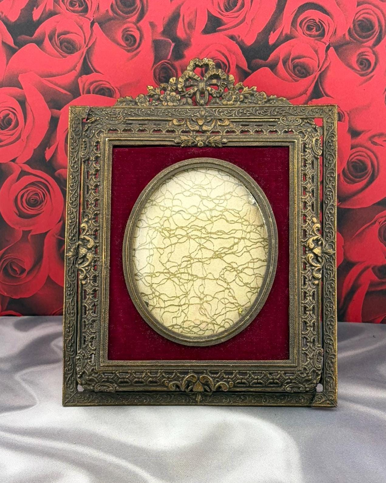French Bronze Double Picture Frame - Etsy
