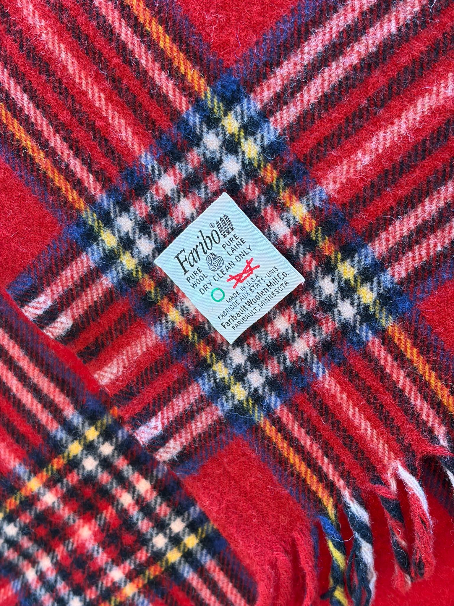Vintage Faribault Wool Blanket - Etsy