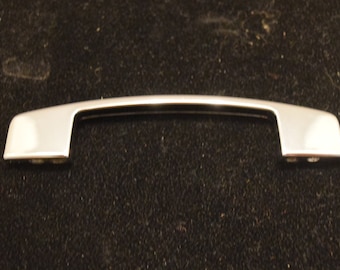 A Pair of Liberty Hardware Newton  Polish Chrome Drawer Handle Cabinet Pull (sold together)