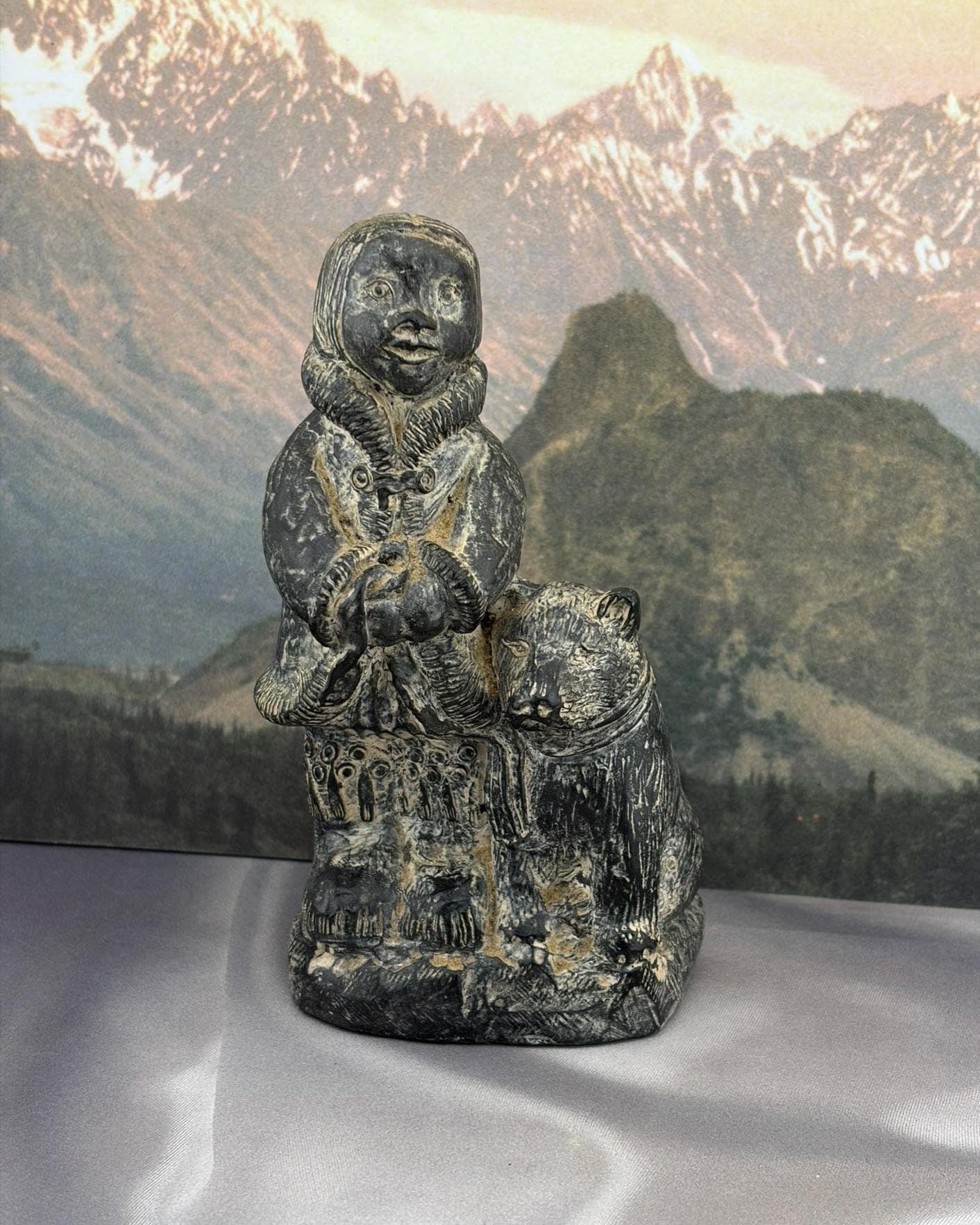 Inuit Eskimo Carving Sculpture - Etsy