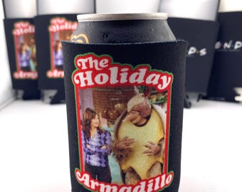 KOOZIES Holiday Inspire Can Cooler Coolies Beverage Holder Leg Lamp Can Christmas Story It’s a Major Award or Holiday Armadillo from Friends