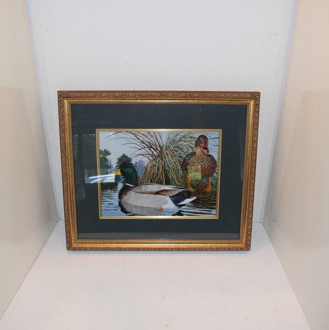 ORIGINAL John Akers artist Proof mallard Etsy