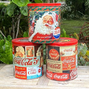 Pepsi Tin Container - Etsy
