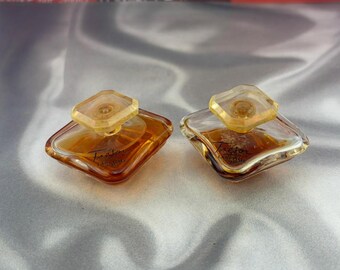 Tresor By Lancome Old Version .25 Fl Oz Edp Splash Parfum Mini Womens Splash Mini Travel Women's Fragrance Vanity Decor SOLD SEPARATELY