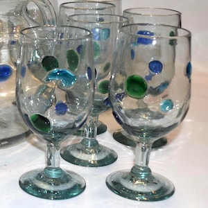 Vintage Blue/green Glasses - Etsy