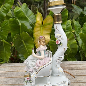 Dresden Porcelain Lamp HANDGEMALT image 6