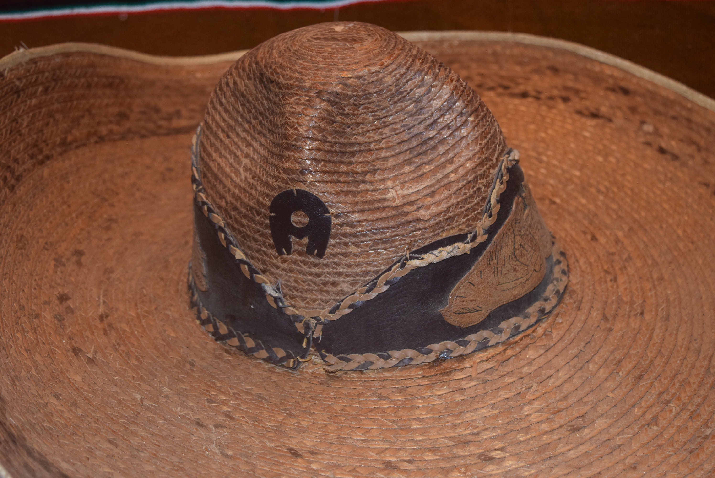 PIGALLE xxxxxxx Made In Mexico Brown Felt Western Hat Size L/XL Vintage Pigalle XXXXX Mexican Cowboy Hat | Mercari main image 4