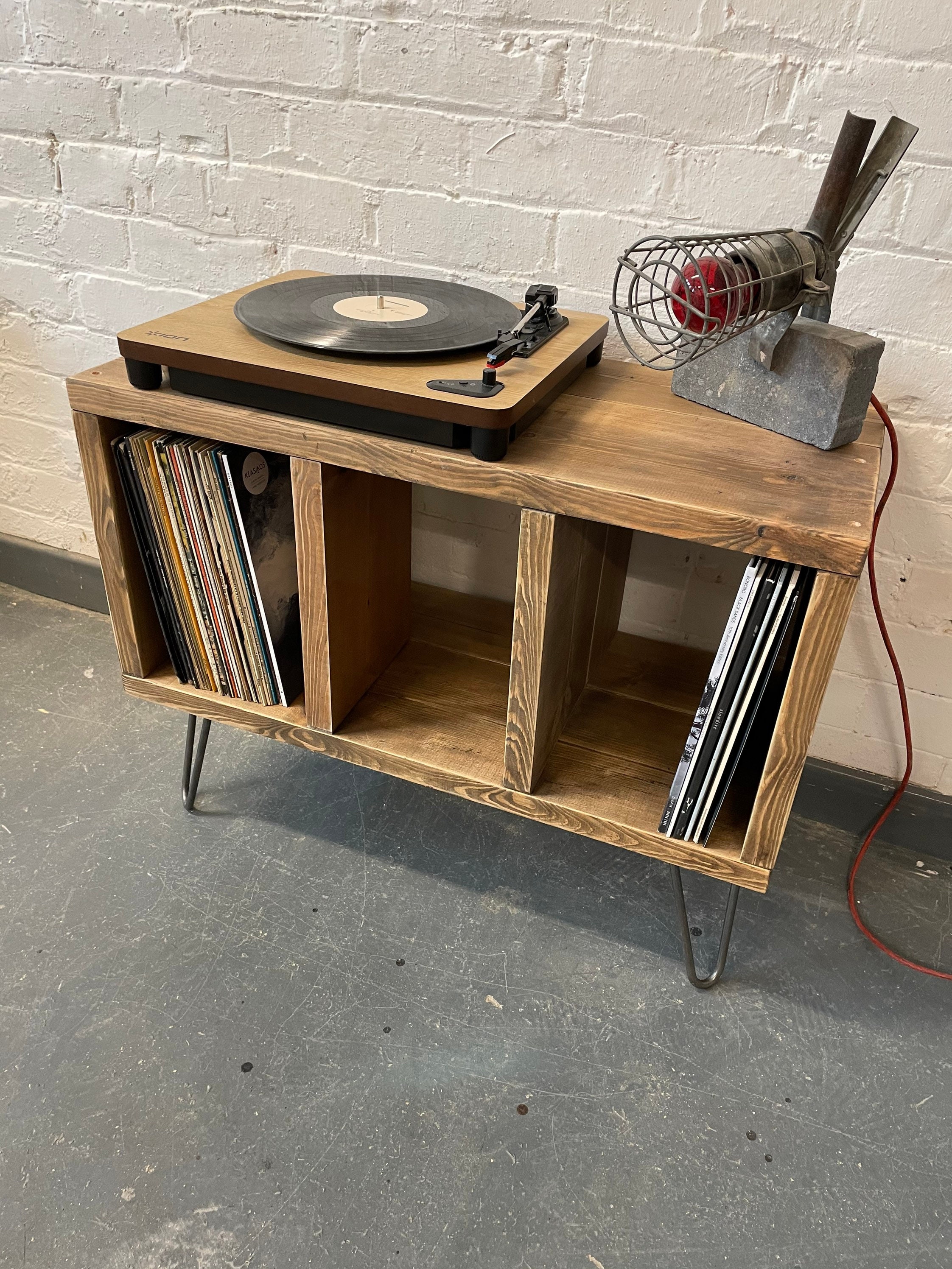 Unidad de almacenamiento de vinilo gabinete de registro | Etsy