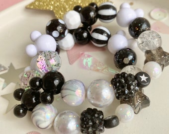 NEW! “Monochromatic MAGIC” Beaded Bracelet