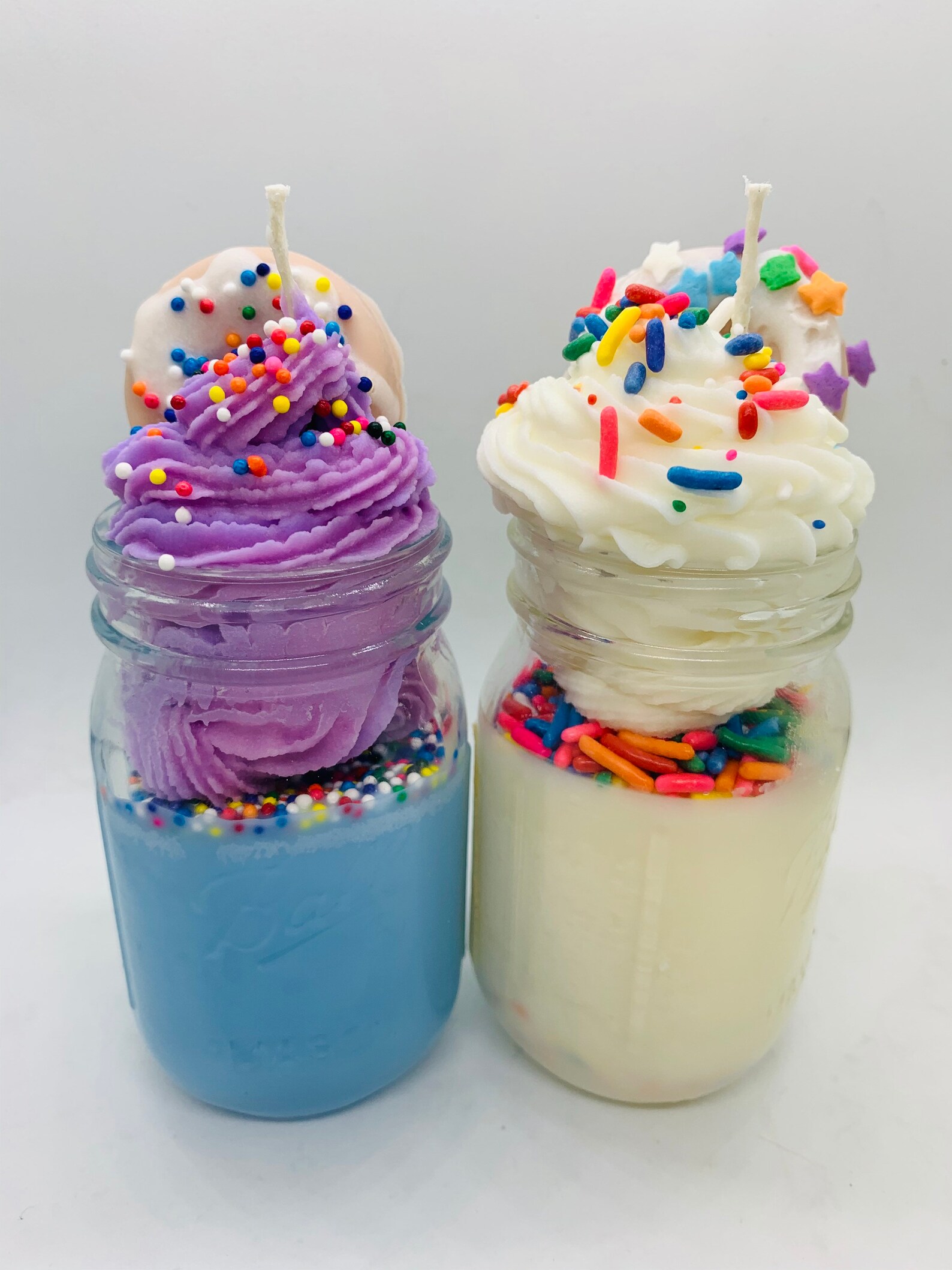 Ice Cream mason jar Shooter Candle Scented Soy wax desert Etsy