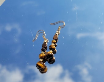 Pendientes Ojo de Tigre