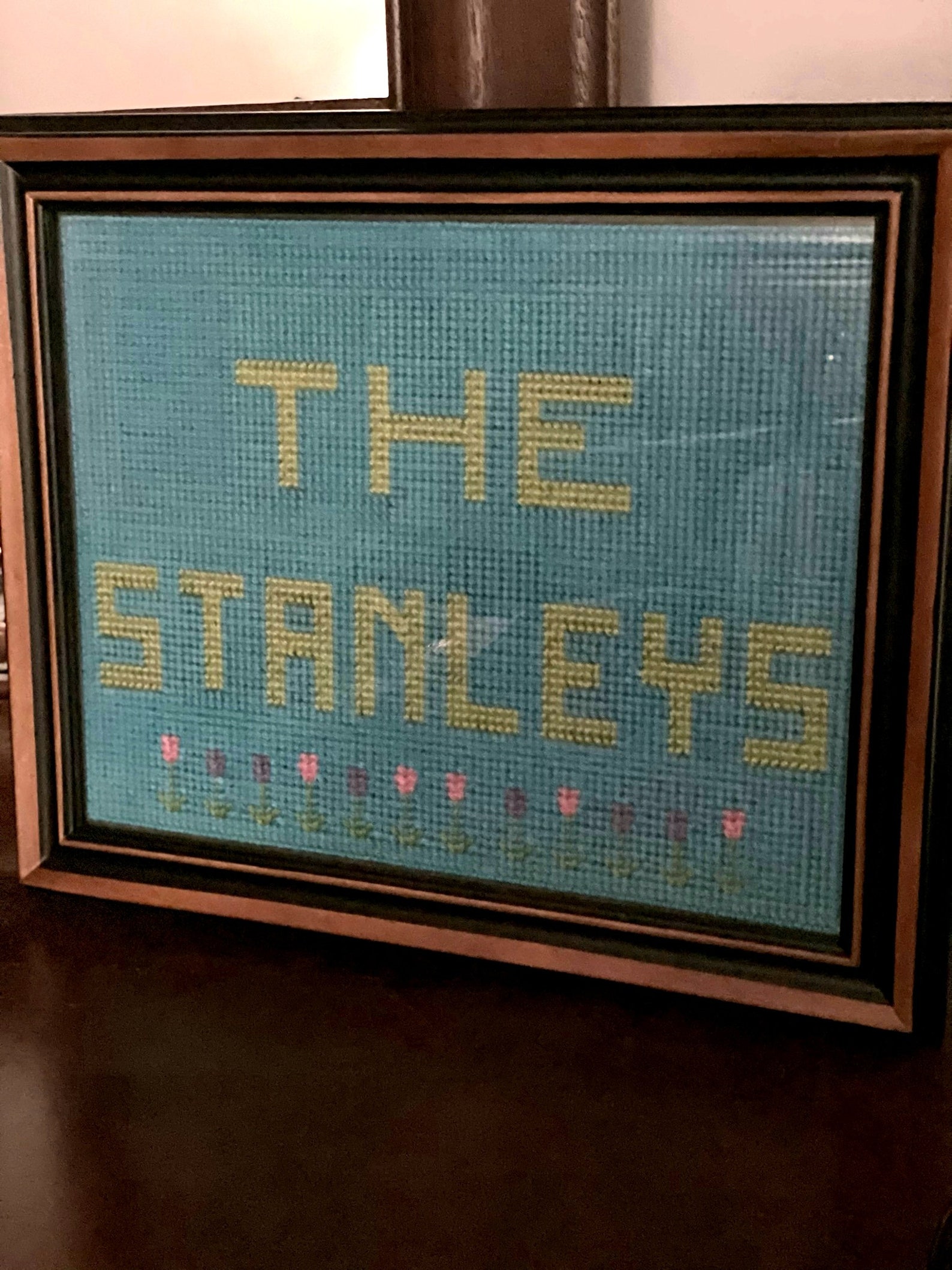 Custom Needlepoint on Plastic Canvas Etsy