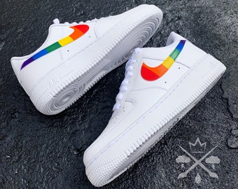 Rainbow Nike Etsy