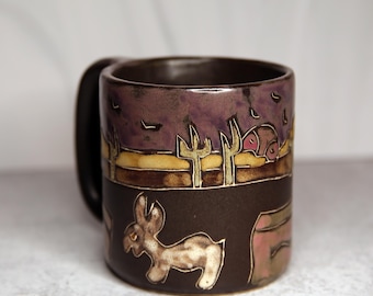 Mara Mexico Rabbit Desert Scene 16oz Mug