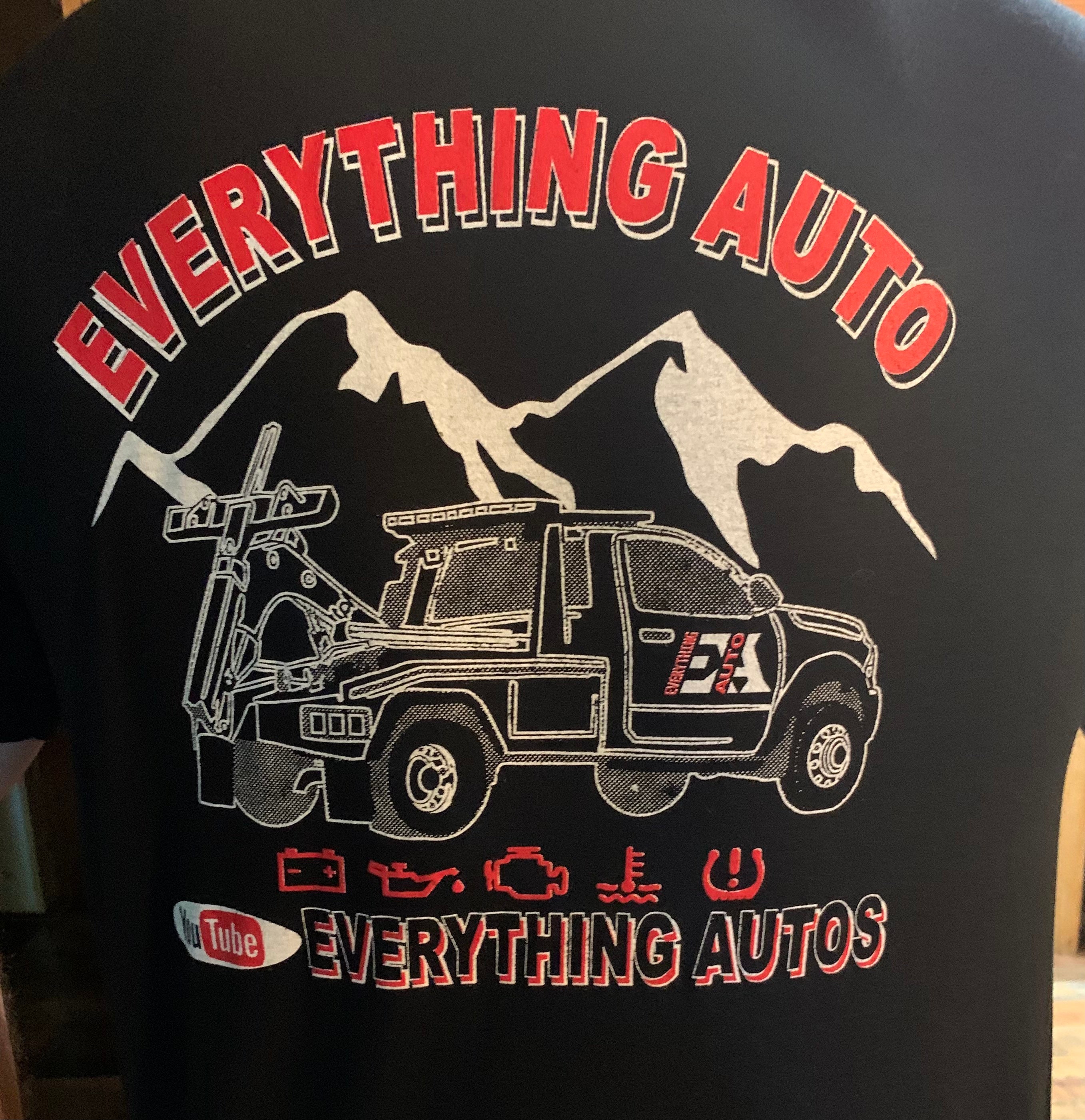 Everything Auto T-shirt YouTube EverythingAutos