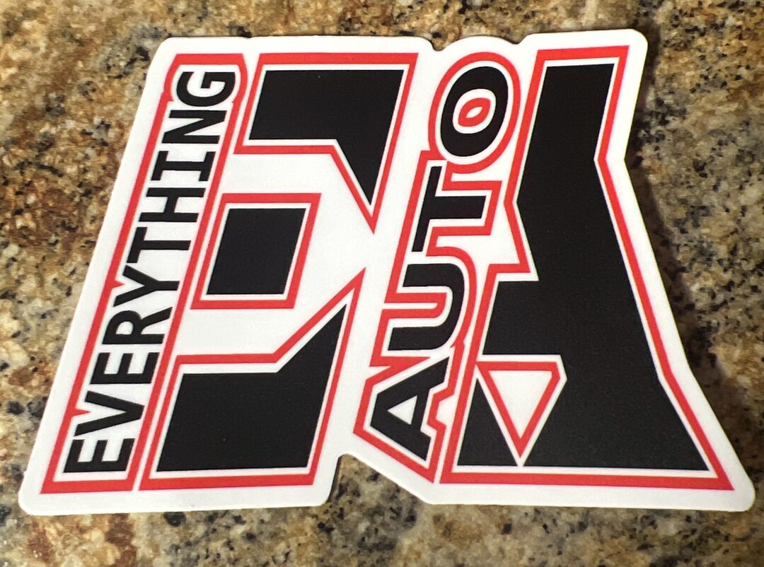 EA Everything Auto Autos Logo Die Cut Sticker - Etsy