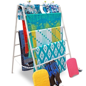 Outdoor Beach Towel Rack