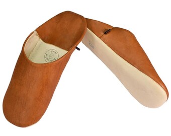 Hausschuhe handmade naturleder Slipper barfußlaufen UNISEX nachhaltig leicht bequem