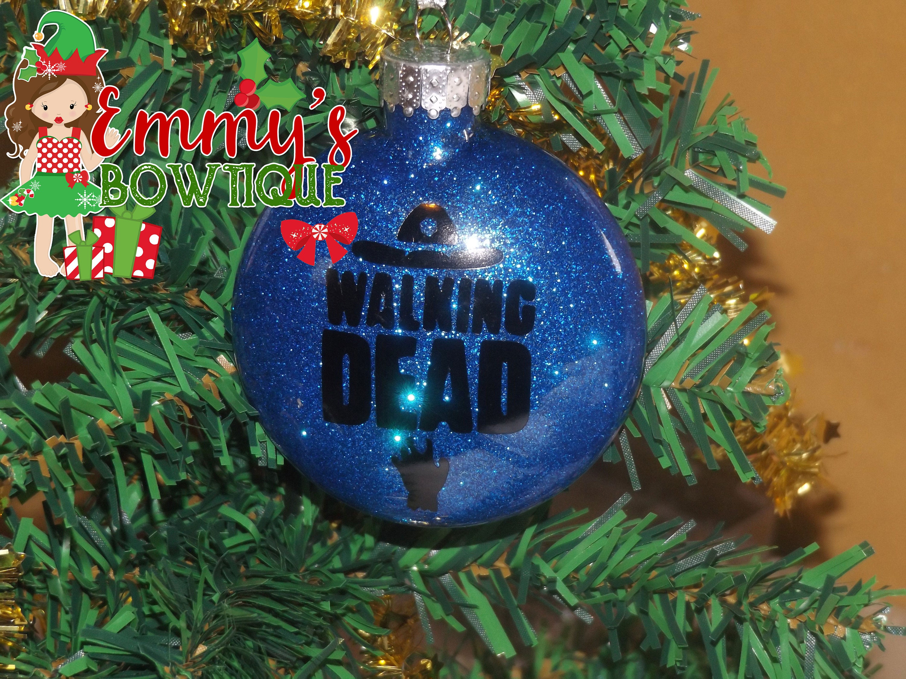 Walking Dead Christmas Ornaments 