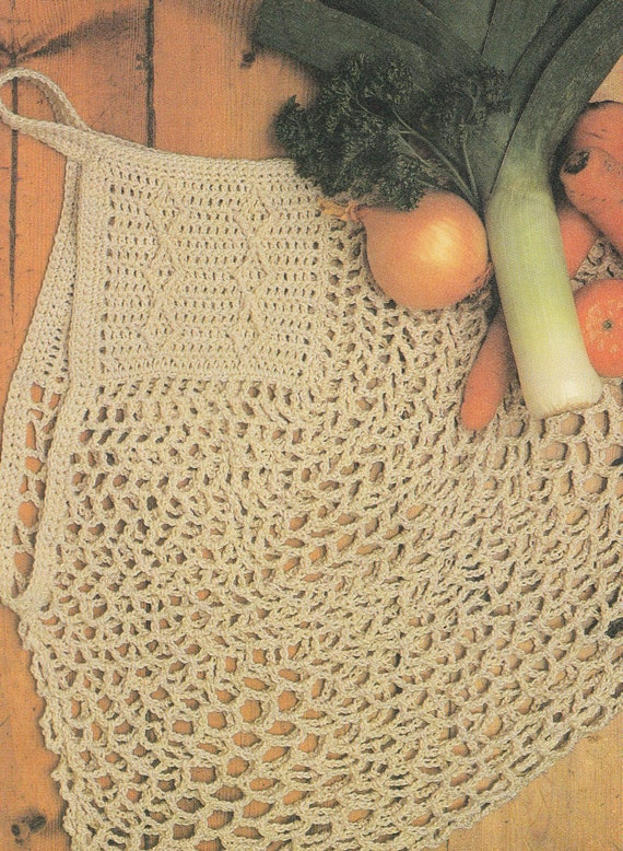etsy crochet market bag