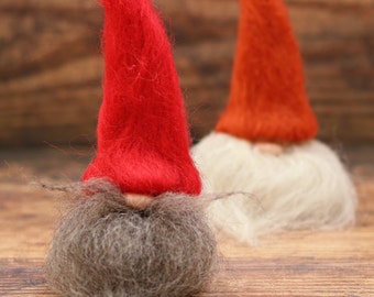 Gnome needle felting pattern instant download PDF - Start needle felting today - Super easy needle felting tutorial