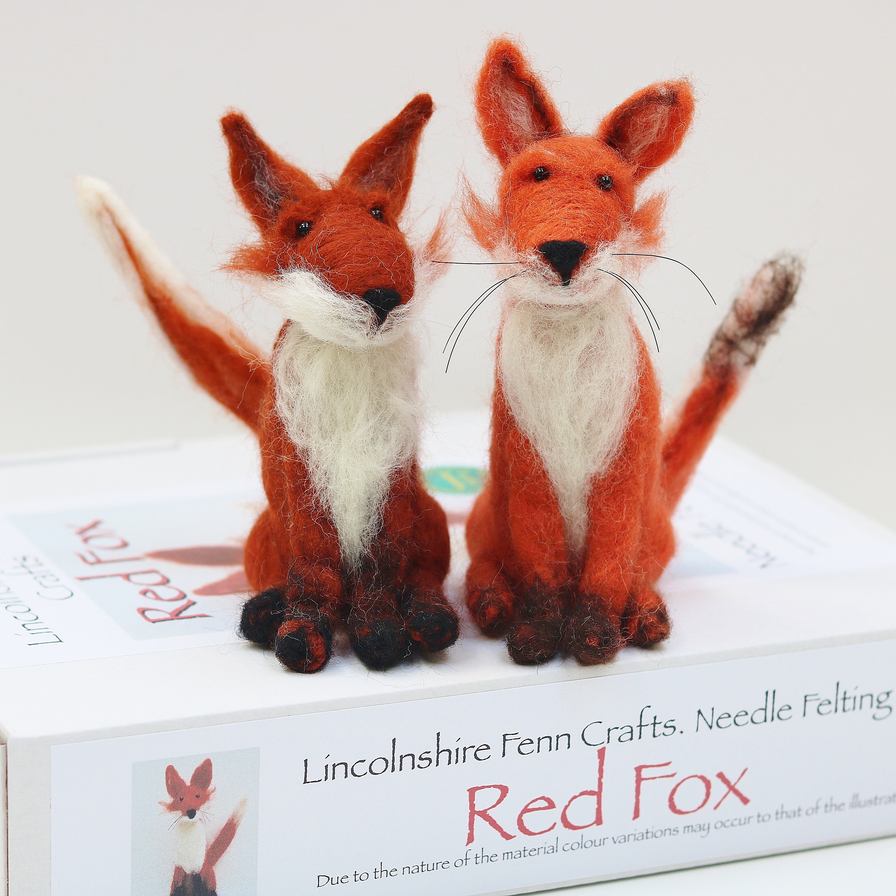 Fox Needle Felting Kit for Beginners Plus Online Video Etsy UK