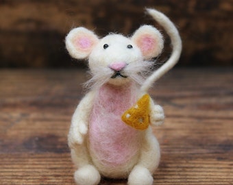 Mouse Needle Felting Pattern: Beginner Friendly (PDF Pattern)