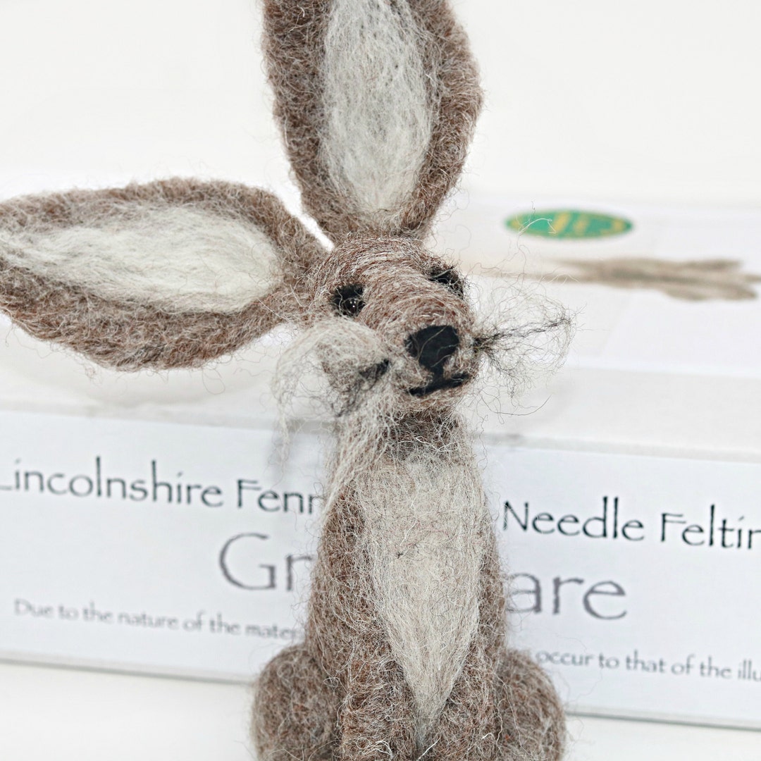 Hare Needle Felting Pattern Needle Felting PDF Etsy