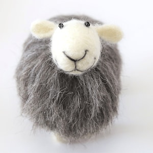 Motif moutons pour feutrage à l&#39;aiguille - Téléchargement instantané et didacticiel vidéo - Motif et didacticiel super faciles - Parfait pour les débutants nerveux