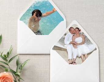 Photo Lined Envelope Liner Add On for Card Orders ONLY