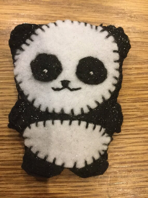 panda finger puppet