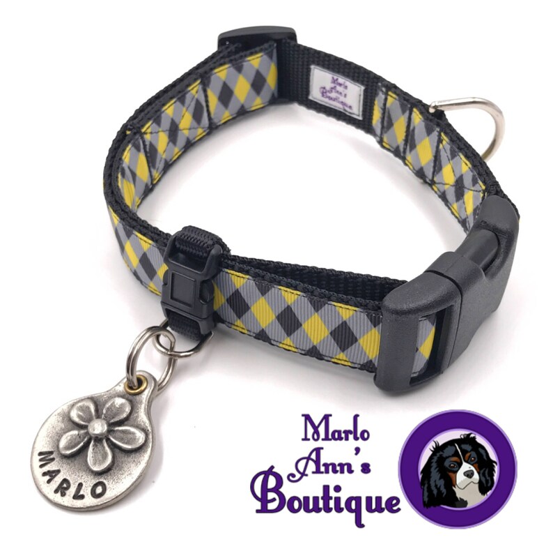 Quick Change Dog Tag Holder Dog Collar Pet ID Changer Pet Etsy