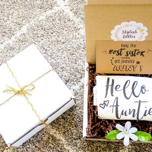 Aunt Pregnancy Announcement Funny Aunt to Be Gift New Aunt Etsy