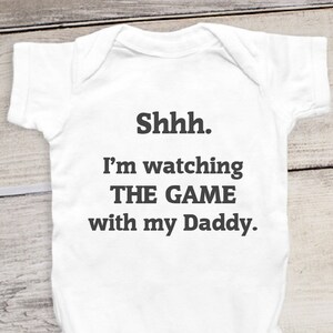 Cute Funny Onesies® a Gift for Dad Daddy Father Baby Onesie®, Sports Onesie®, Football Basketball Onesie®, Unisex Baby Onesie®, Unisex Kids