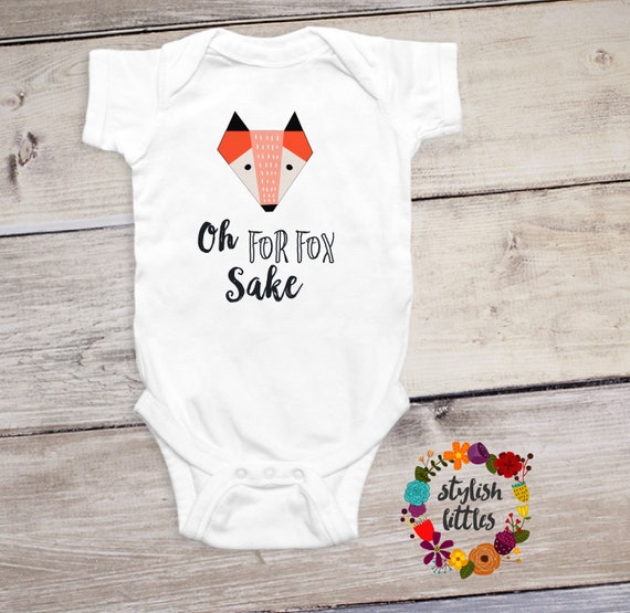 for fox sake onesie