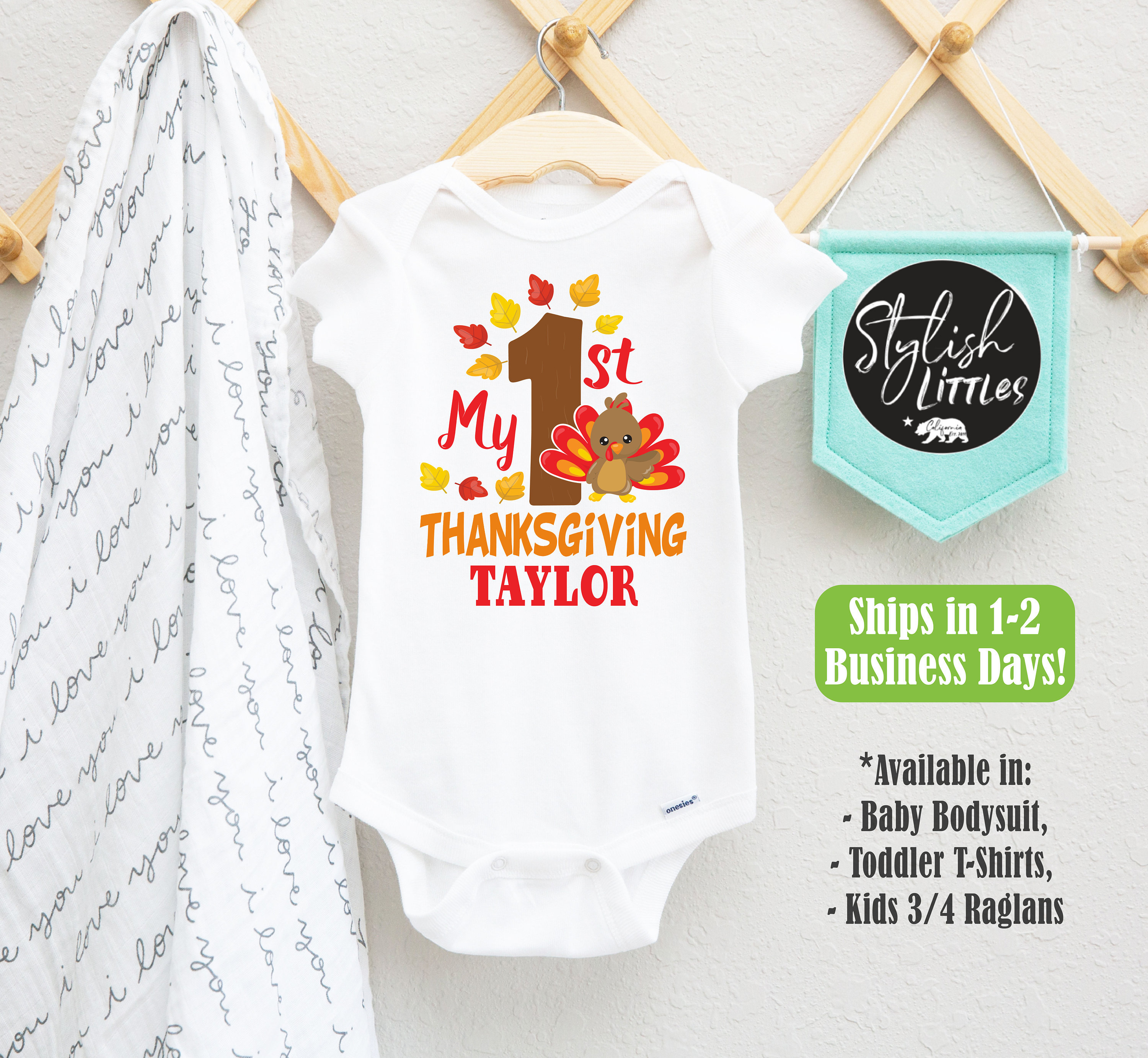 Thanksgiving Baby Outfits untuk dijual di Louisville, Kentucky