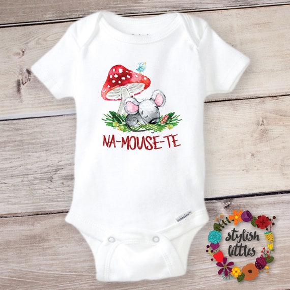 mouse onesie baby
