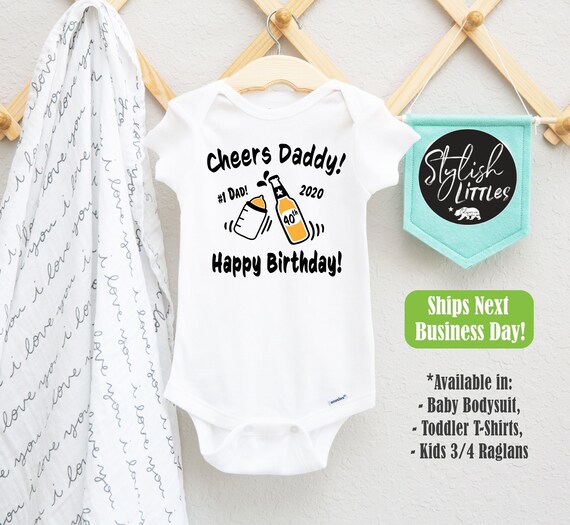 happy birthday daddy onesie target