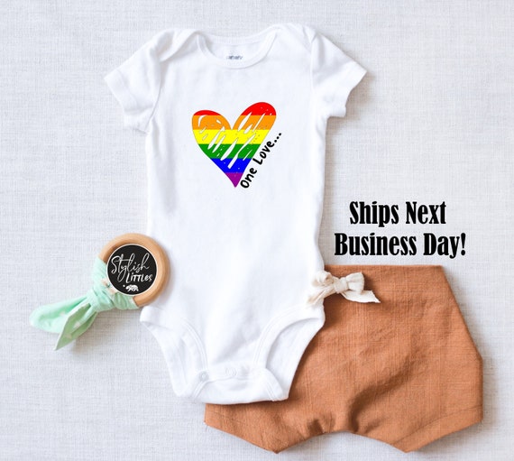 Baby pride onesie 2025