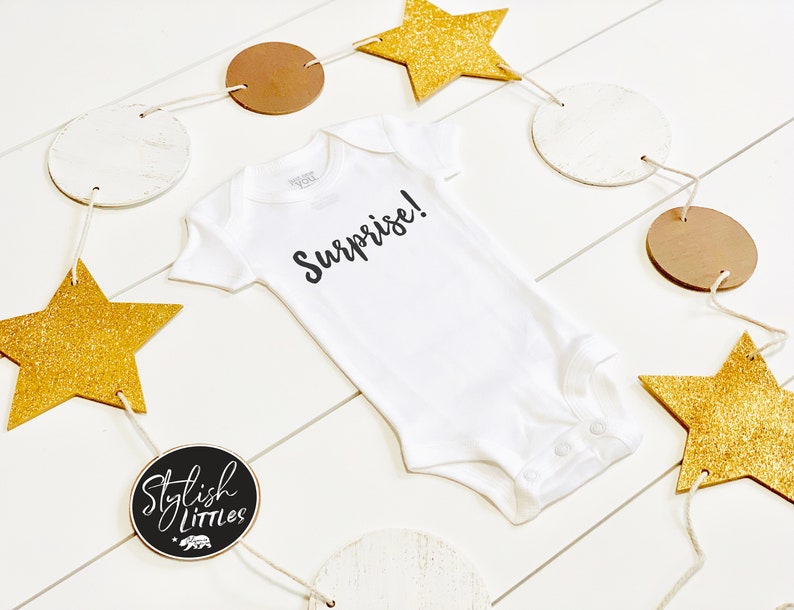 Baby Coming Soon Onesie - Pregnancy Announcement Bodysuit 0-3 Months