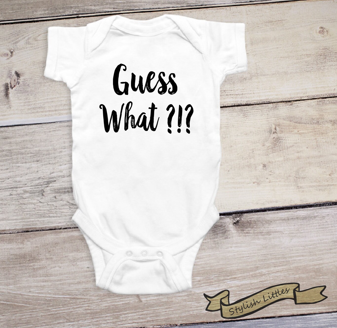 Pregnancy Announcement Guess What Pregnancy Announcement Etsy