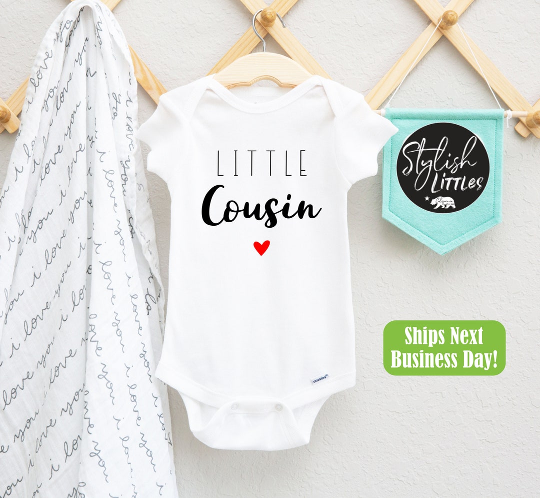 Cute Little Cousin Baby Onesie® New Cousin Onesie® Baby Shower