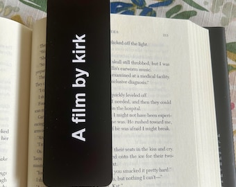 Gilmore Girls Inspired Bookmark, Kirk's Film Quote Gift, Funny TV Show Bookmark, Fan Gift for Gilmore Girls Fan, Bookish Gift for Her